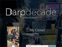 Tablet Screenshot of darpdecade.com